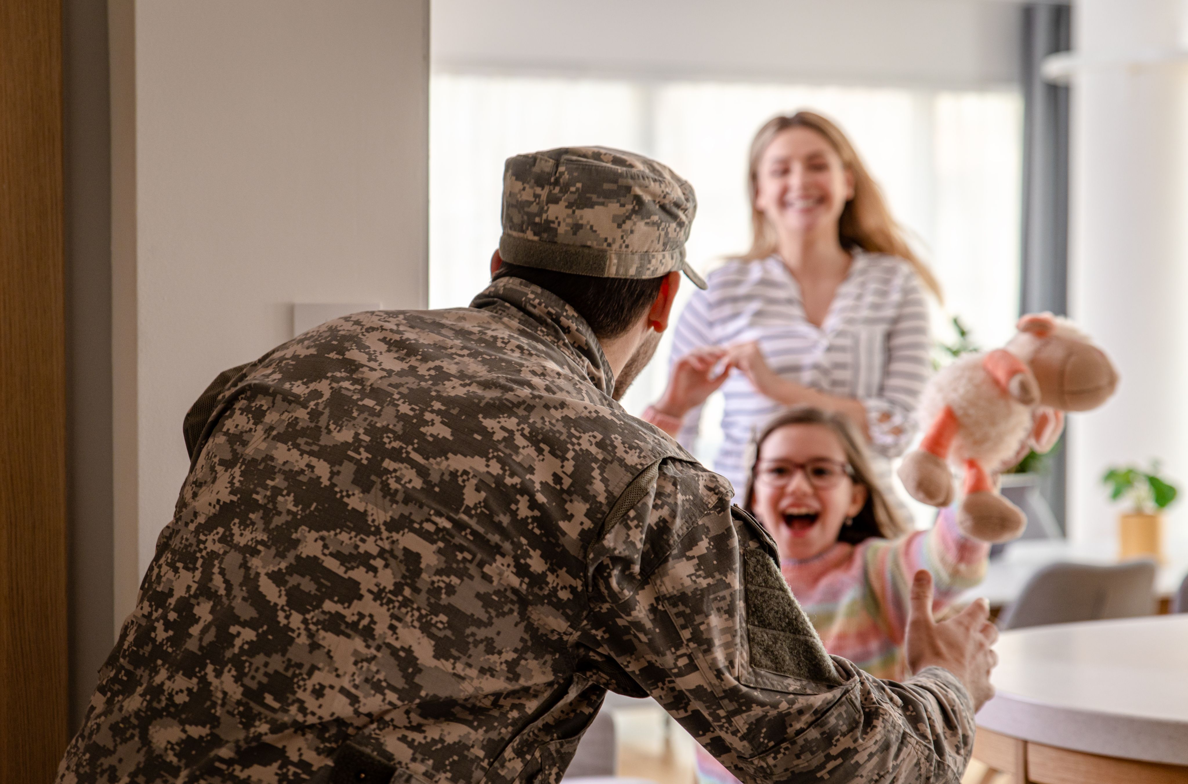 Soldier Returning Home
